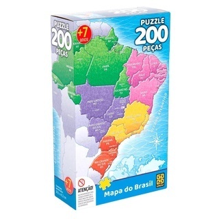 Quebra-Cabeça - 100 Peças - Madeira - Barbie - Mapa Mundi Travel - Xalingo