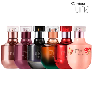 Natura Una Deo Parfum Feminino - 75 ml (Instinct, Infinito, Artisan, Senses, Somos, Blush e Tradicional/Clássico)