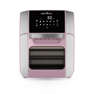 Rosa Fritadeira Air Fryer Oven Britânia Rosa 12 Litros 1800W
