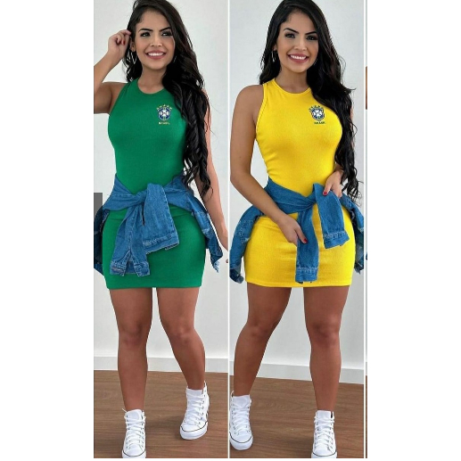 Vestido Feminino Transpassado Midi Juquitiba Brasil - Preto