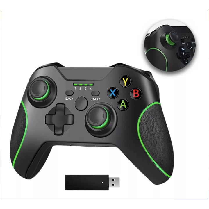 Controle Sem Fio Bluetooth Wireless Compatível VIGEO GAME PC E NOTEBOOK ...