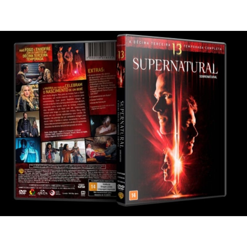 DVD Supernatural 13° Temporada | Shopee Brasil