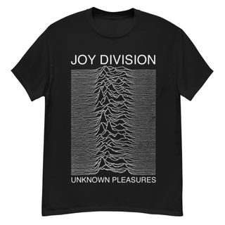 Camiseta Joy Division clássica/Unknown Pleasures/post punk/Rock