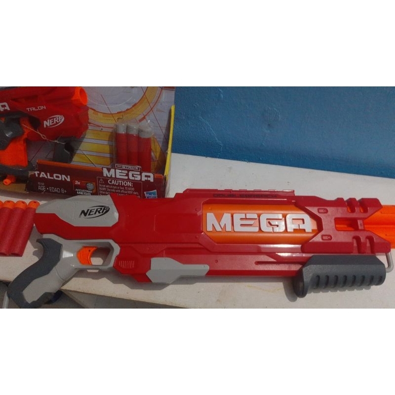 30Pcs Mega Para Nerf 9,5cm Balas De Atirador Vermelho De Espuma Dardos De  Refil De Grande Furo Cabeça N-Strike Série