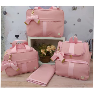 bolsas bebê de maternidade 4peças com mochila menino menina térmica impermeável