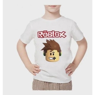 Camiseta Roblox Bacon hair personalizada com nome