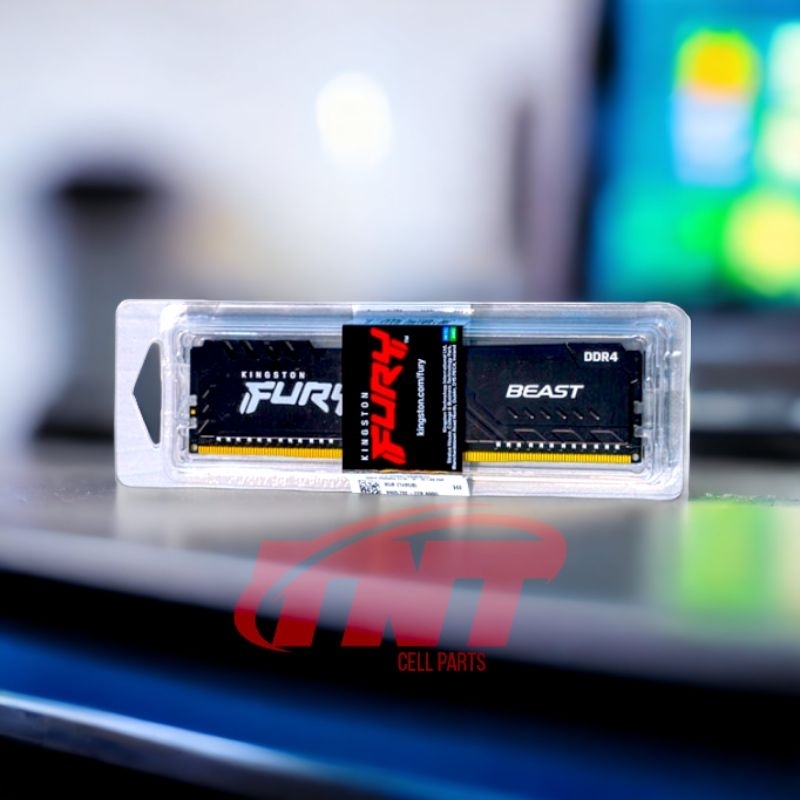 Memória Kingston Fury Beast, 8GB, 2666MHz, DDR4, CL16 - Desktop