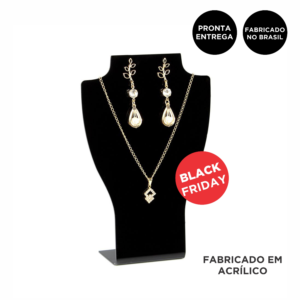 Expositor Bijuterias Colar Brincos Gargantilha Semi Joias Ac