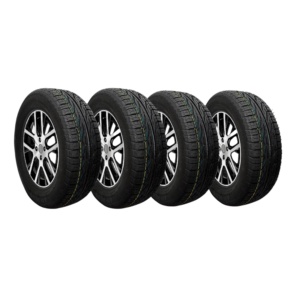 Jogo 4 Pneus 175/65R14 Remold Aro 14 ETIOS, ARGO, GRAND SIENA, MOBI, FIT