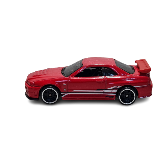 NISSAN SKYLINE GT-R R34 2013 HOT WHEELS 1:64 LOOSE