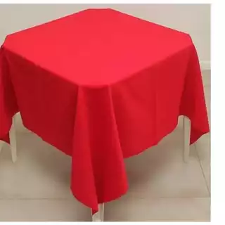 30 Toalha de mesa para festa eventos em geral 1,50m x 1,50m - acabamento em overloque