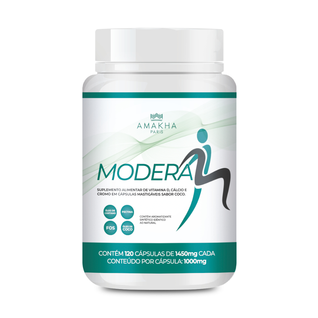 Modera Suplemento Alimentar 120 cápsulas | Shopee Brasil
