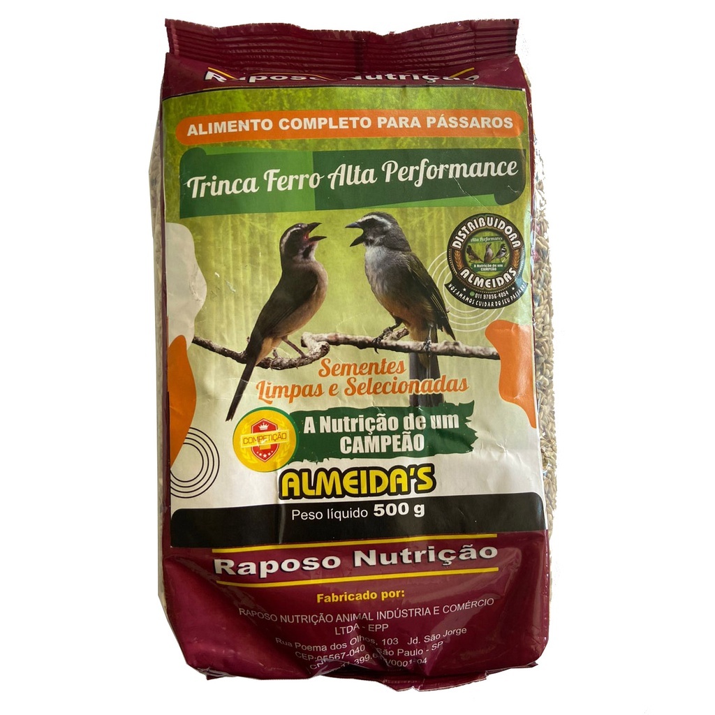 Trinca Ferro Alta Performance - 500g | Shopee Brasil