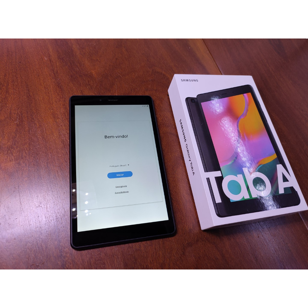 Tablet Samsung Galaxy Tab A T295 8'' 4g 32gb 2gb Ram com Caixa impecável