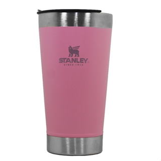 COPO STANLEY CROMADO TAMPA ABRIDOR 420ml - AZUL COM ROSA - Hipermidia Info  & Sublimação