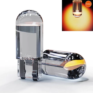 Lâmpadas Led T10 W5w Ambar 12v 100lm 01 Led SMD COB - 1 Par
