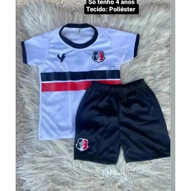 kit Camisa de Time Santa Cruz Infantil | Shopee Brasil