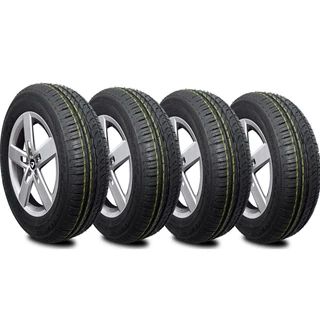 Jogo 4 Pneus Remold P1 185/70R14 Remoldado Pneu Aro 14 Linha Premium com Garantia e selo do INMETRO