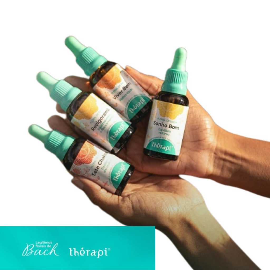 Floral De Bach Todas Essências Ansiedade Libido Thérapi 30ml