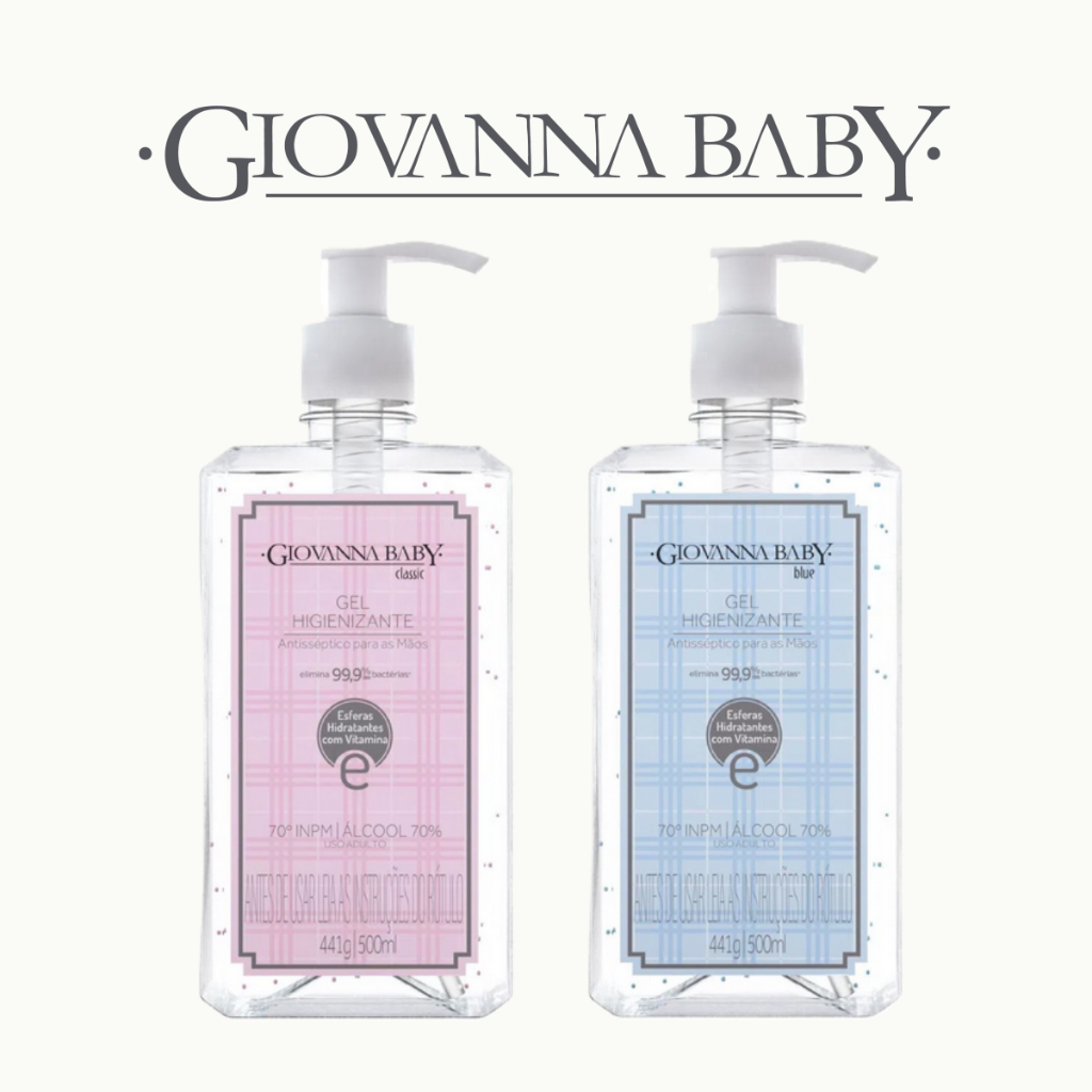 GEL HIGIENIZANTE GIOVANNA BABY 500ML 70º GL