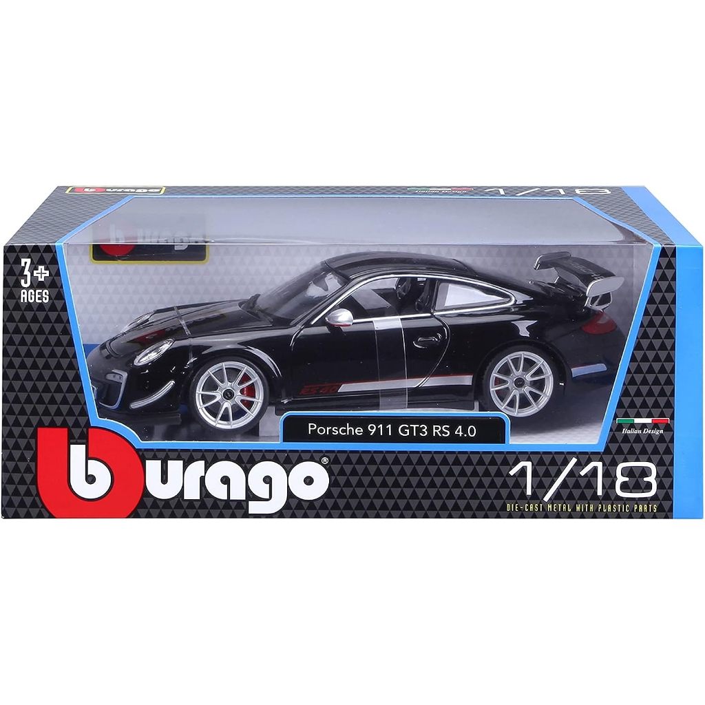 MINIATURA PORSCHE 911 GT3 RS 4.0 1/18 BBURAGO | Shopee Brasil