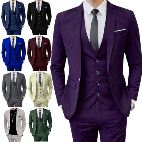 Terno Slim Masculino Roxo - Super Promoção | Shopee Brasil