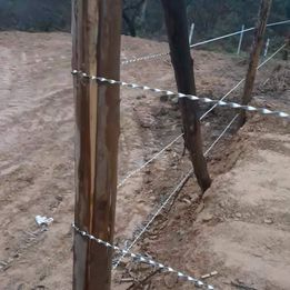 ARAME DE CERCA - ESPIRAL GUERREIRO - GALVANIZADO - Rolo com 100 metros