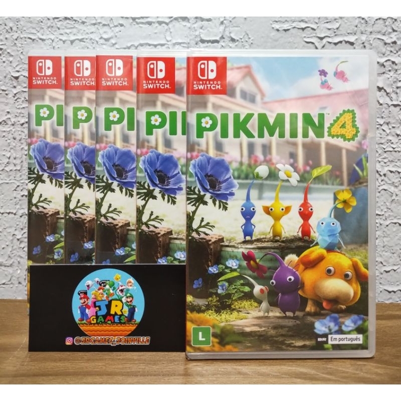 Pikmin 4 Nintendo Switch Lacrado Mídia Física - Envio Rápido