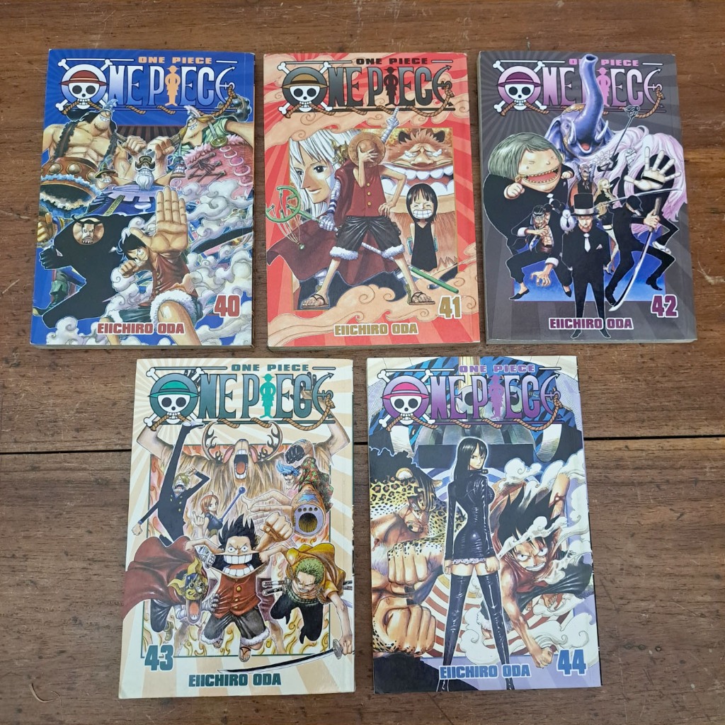 Mangá One Piece - Vol. 01 Ao 50 - LEIA A DESCRIÇÃO!