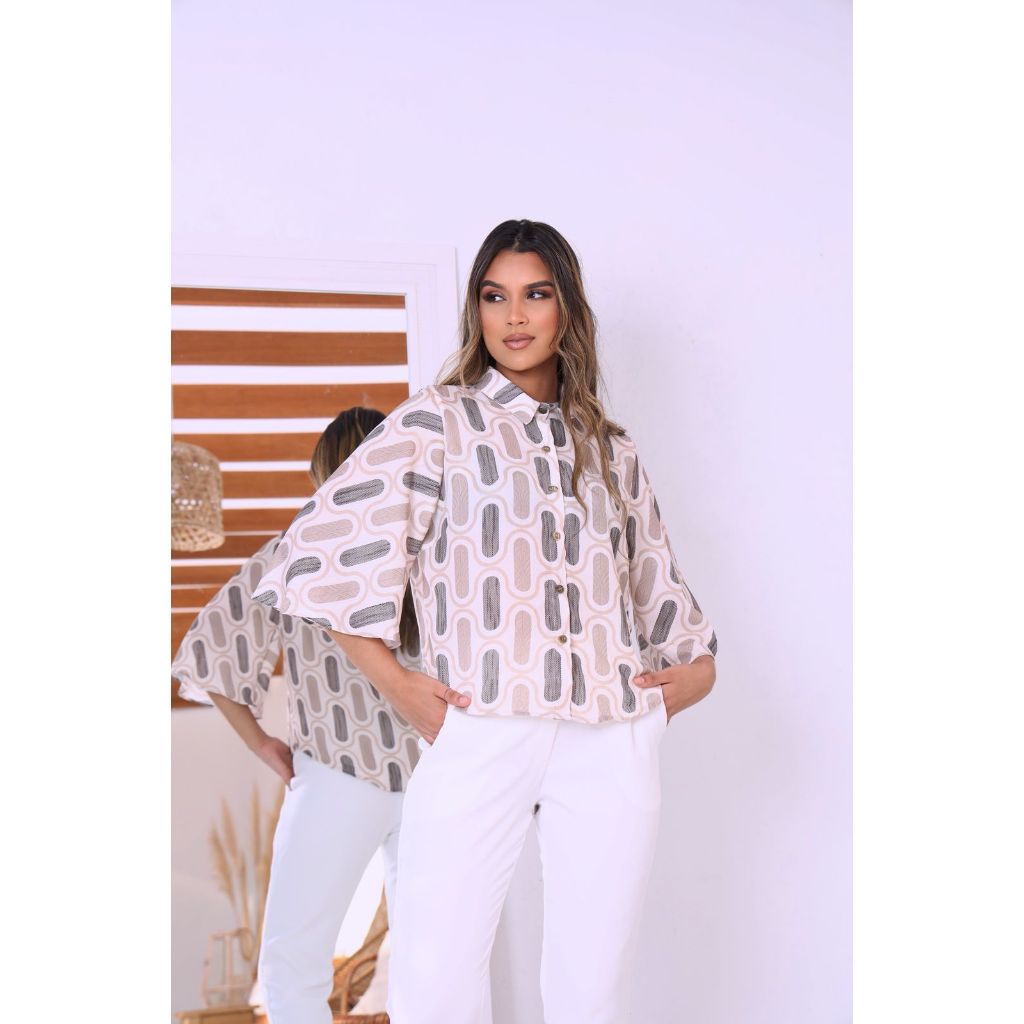 Blusa Manga Morcego