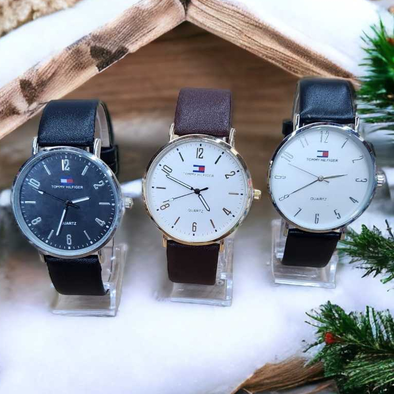 Relógios Masculino, Pulseira de Couro, Acompanha a Caixinha