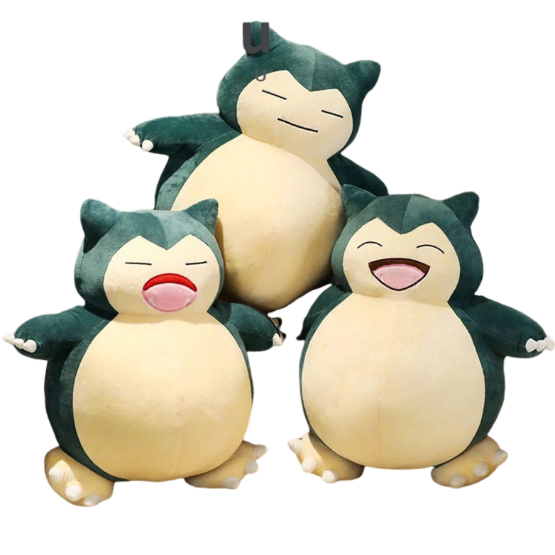 Pokemon Anime Figura De 30cm Snorlax Bolso Do Sono Monstro Brinquedos De Pelúcia Boneca Segura Travesseiro Decoração De Quarto