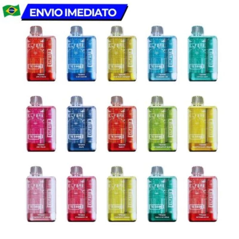 5000 .Elf.. .Bar. TE Original Barato Envio No Mesmo Dia