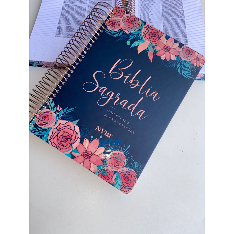 Bíblia Anote Versão Nvi- Fácil Entendimento letra normal | Shopee Brasil