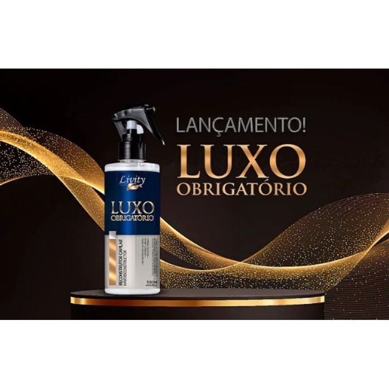 Reconstrutor Uso Obrigatório Luxo 300ml Livity Original