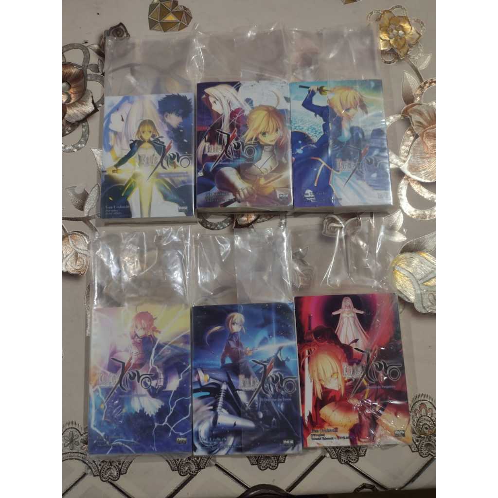 Fate Zero (coleção completa em 6 volumes livro / light novel) | Shopee ...