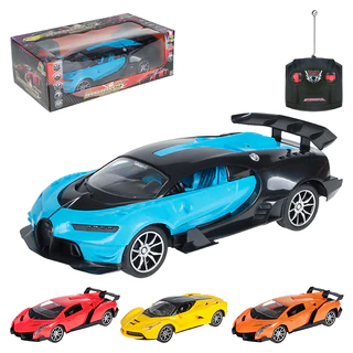 Carrinho de Controle Remoto Esportivo Convexi ou Super GT 7 Funções Brinquedo Infantil