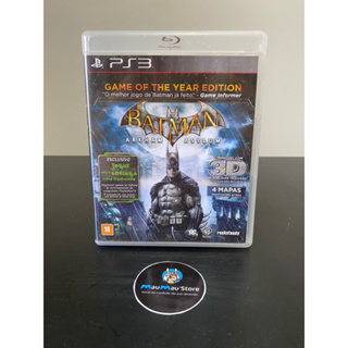 Jogo PS3 - Batman: Arkham Asylum GOTY (Mídia Física) - FF Games