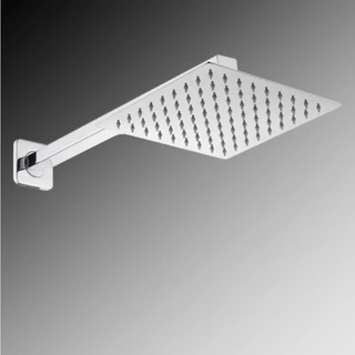 Ducha chuveiro 20x20 quadrado com braço 40cm 12041