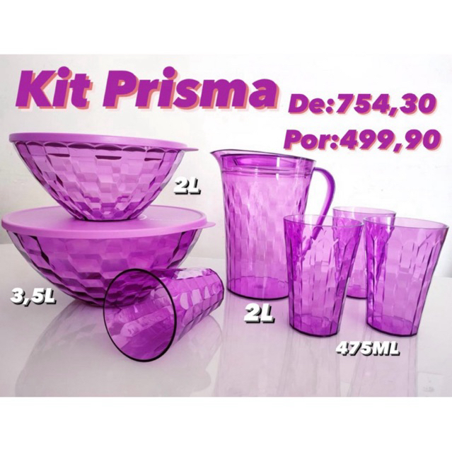 kit Prisma Tupperware | Shopee Brasil
