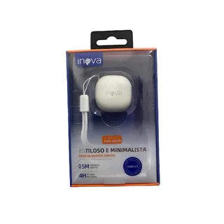 Fone de Ouvido - Bluetooth - Sem Fio - Inova - IPhone - Android