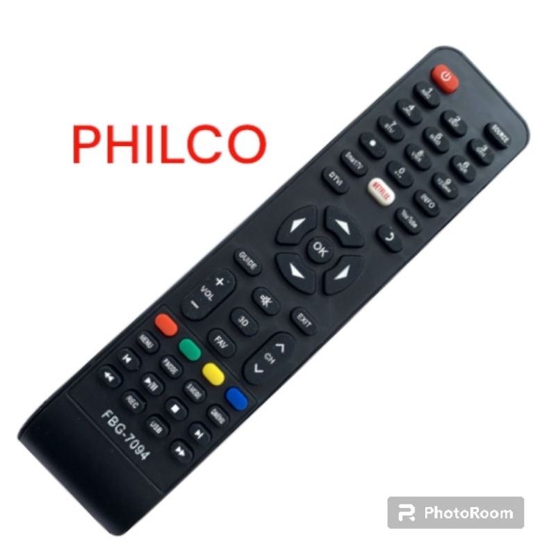 Controle Remoto Smart Tv Philco Led Smart Ph32b51dsgw Ph39n91dsgw Ph32b51dsgw Fbg 7094 Shopee 7650