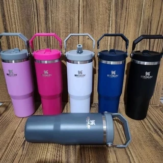 garrafa térmica flip straw tumbler 900ml camping Academia...