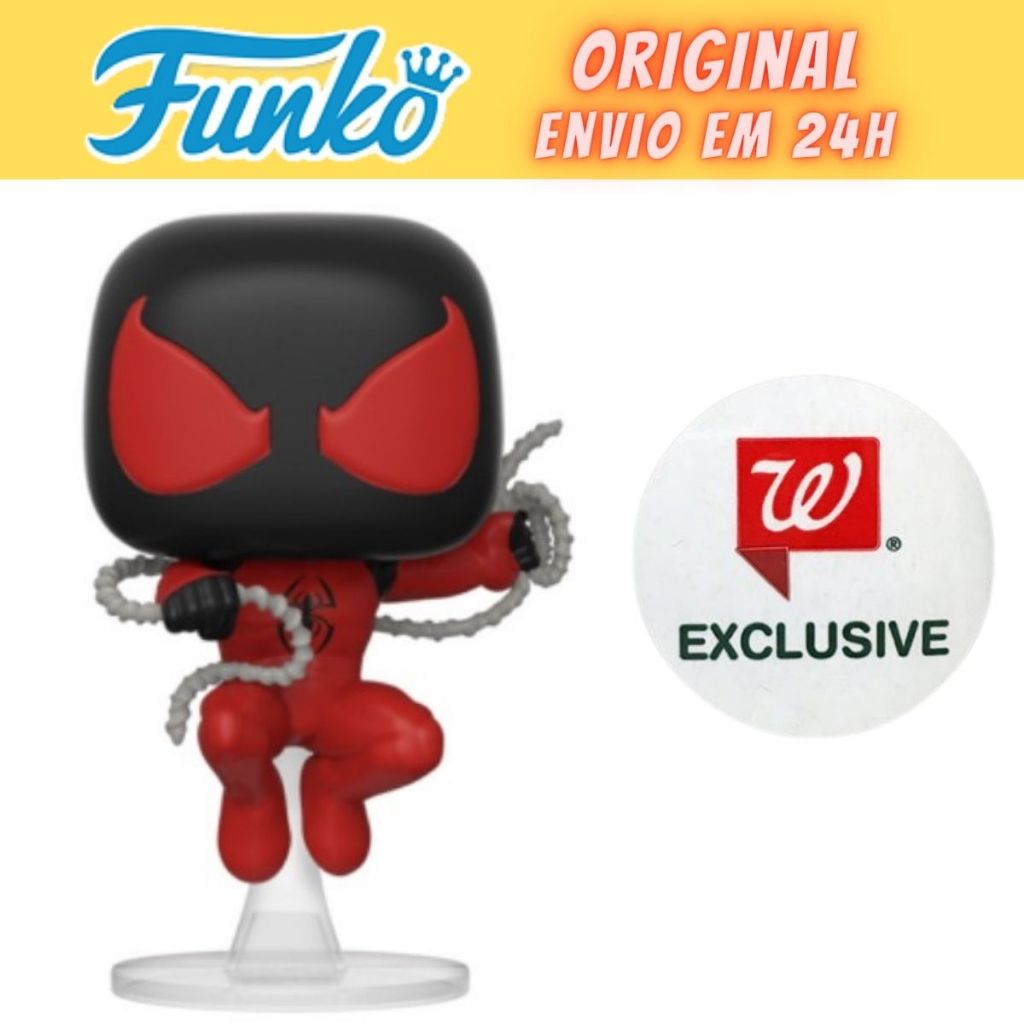 Funko Pop Scarlet Spider (Kaine Parker) - Exclusivo Walgreens 523 ...