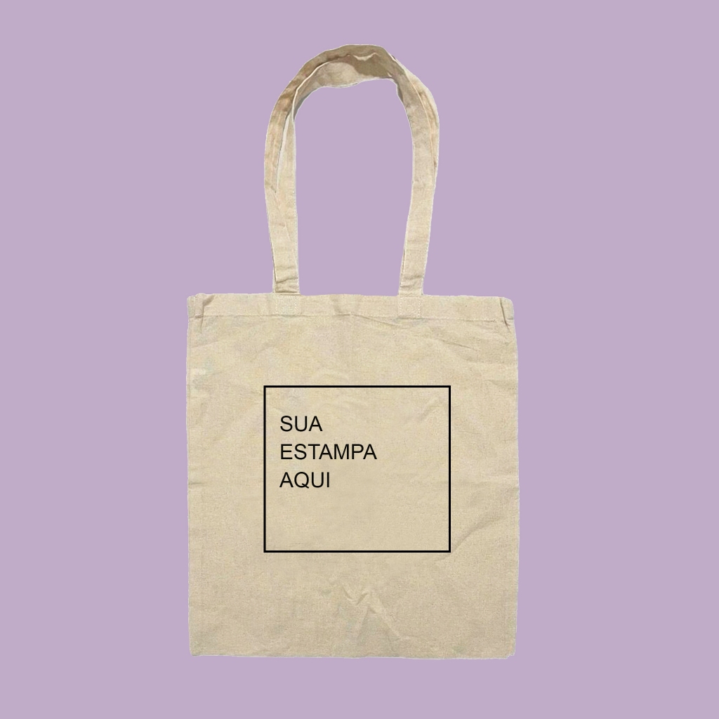 Bolsa Ecobag Personalizada Shopee Brasil