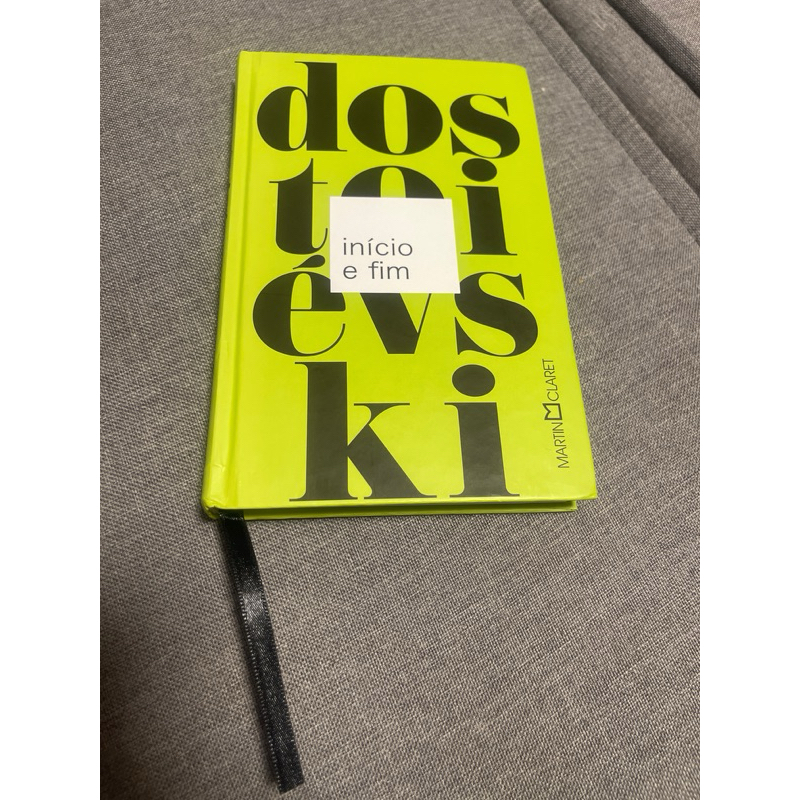 Inicio e fim Dostoiévski edição bolso luxo capa dura | Shopee Brasil