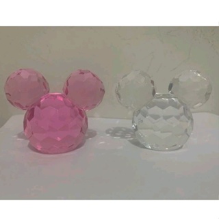 1 unidade - Estatueta acrílico em forma da cabeça do Mickey Mouse