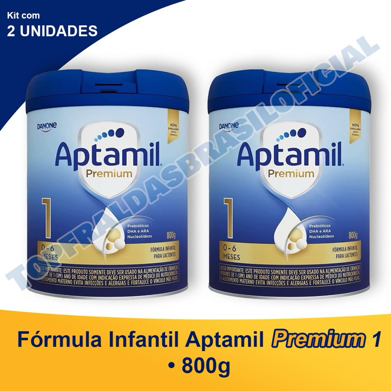 Kit Aptamil 2 800g 12 unidades