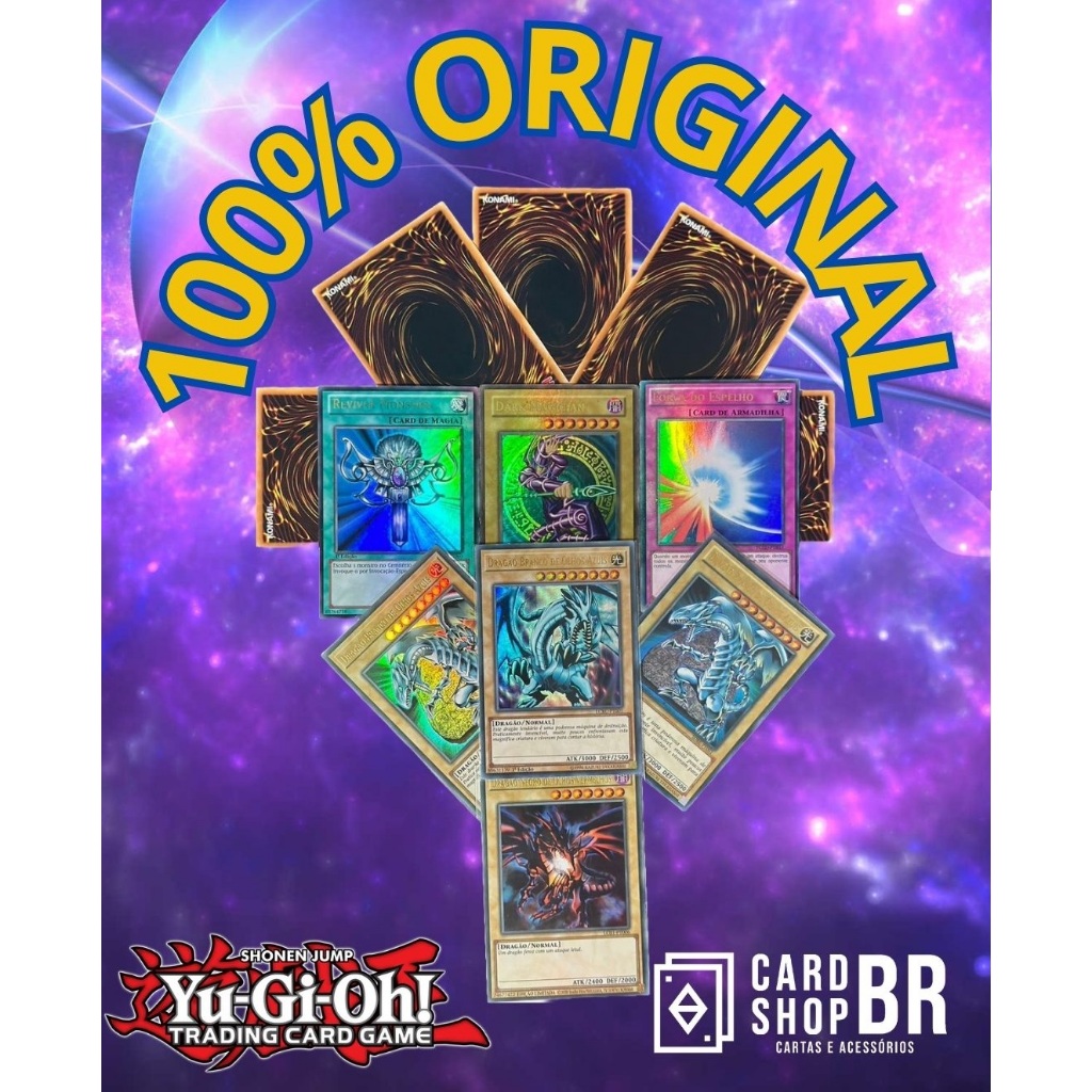 Pack de cartas supremas de yugioh de repoio