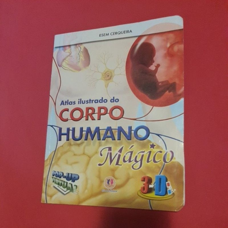 Atlas Ilustrado Do Corpo Humano Ciências Infantil Juvenil Shopee Brasil